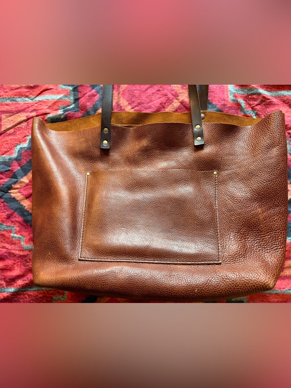Portland Leather Goods Nutmeg Leather Classic Tote